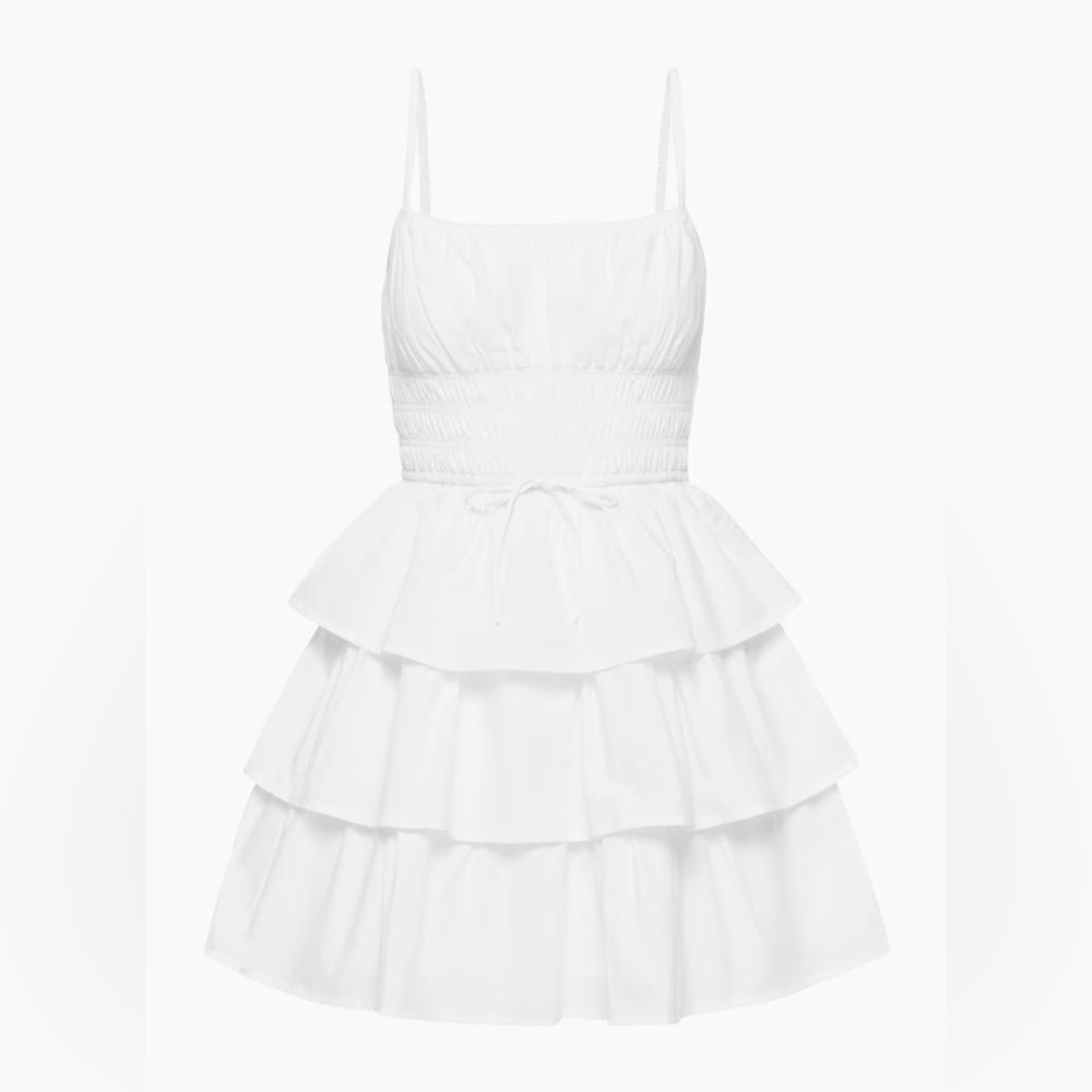 Wilfred Blooming Poplin Dress in Blue - Picture 5 of 8